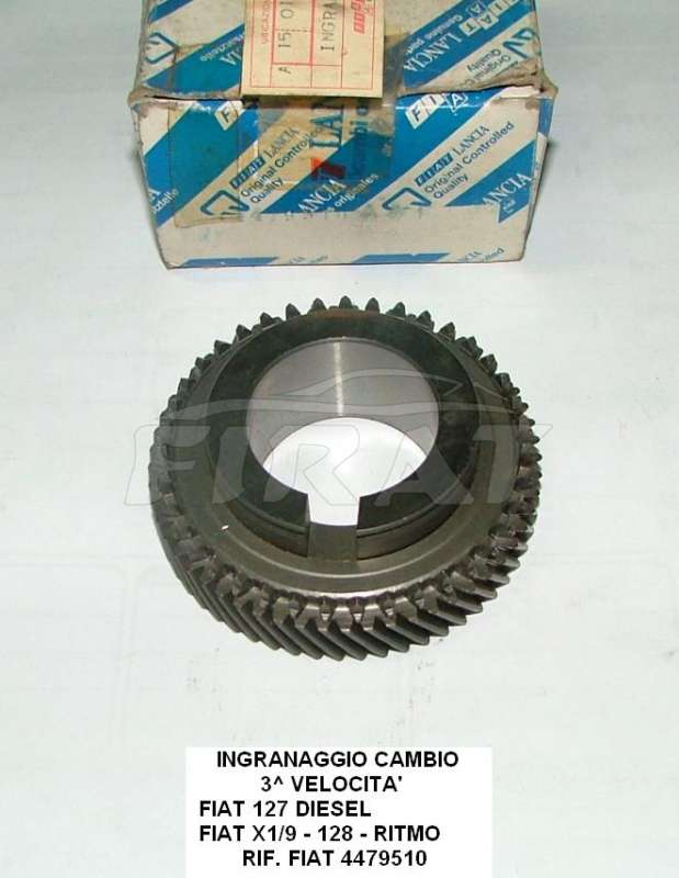 INGRANAGGIO CAMBIO FIAT RITMO-128-X 1/9-127 D. 3V. 4479510